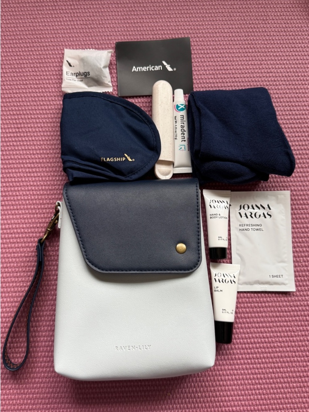 Raven + Lily Wristlet toiletry bag